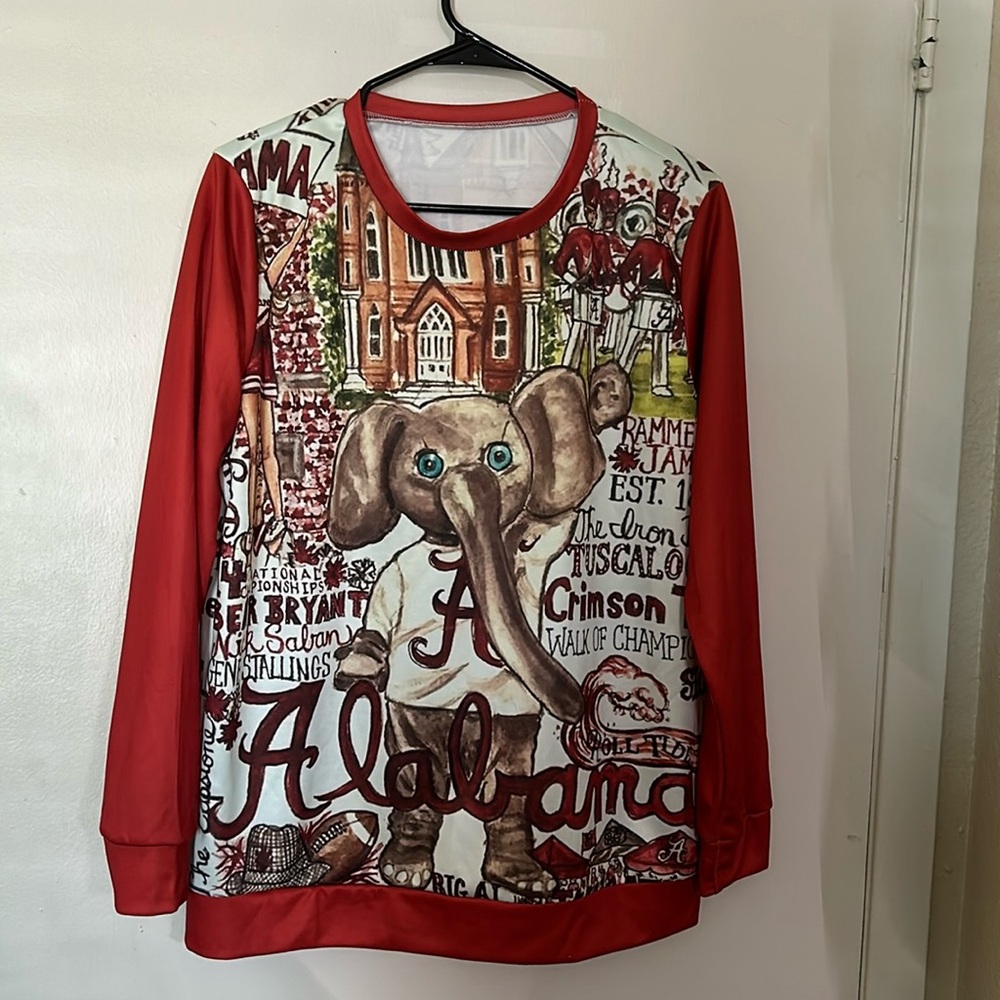 University of Alabama pullover size medium